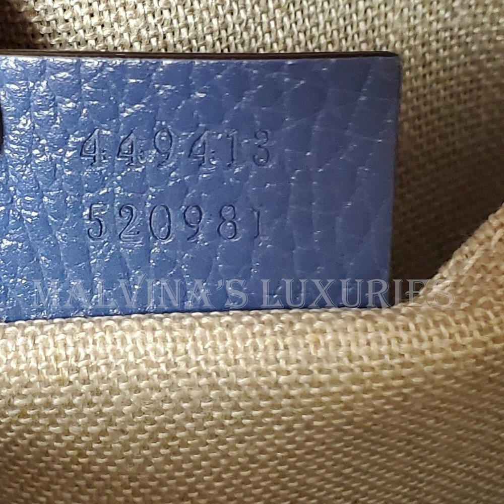 GUCCI BAG 449413 MINI BREE CROSSBODY CAMERA CASE GG GUCCISSIMA LOGO CANVAS - Picture 13 of 16